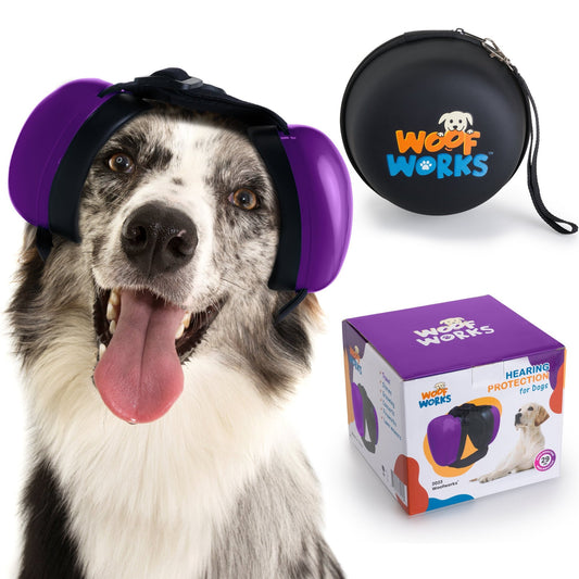 WoofWorks Dog Hearing Protection (Purple)