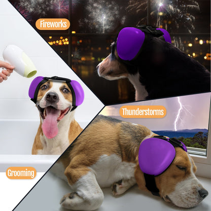 WoofWorks Dog Hearing Protection (Purple)